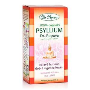 Vláknina Psyllium, 50 g (Pro zdravé zažívání, snadné hubnutí a dobré vyprazdňování. Kvalitní vláknina Psyllium Dr. Popova.)