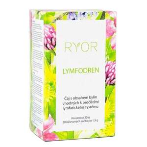Lymfodren, porcovaný čaj, 30 g (Pro pročištění lymfatického systému, má odvodňující účinky (díky růžovému ibišku).  )