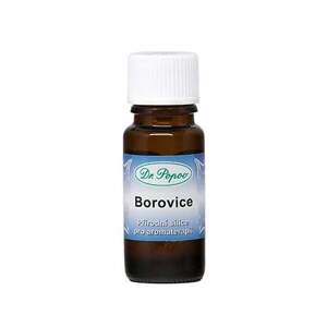 Borovicová silice, 10 ml (Při infekci dýchacích cest, chřipce, bronchitidě a astmatu. Čistí vzduch. V koupeli prokrvuje, působí protirevmaticky, snižuje bolest pohybového aparátu.)