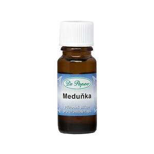 Meduňková silice, 10 ml (Snižuje psychické napětí. Vhodná při nespavosti. Povzbuzuje srdeční činnost a snižuje krevní tlak. V koupeli má relaxační účinky.)