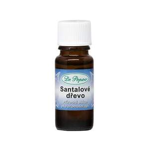 Santalová silice, 10 ml (Má antidepresivní účinky (snižuje nervové napětí). Usnadňuje odkašlání při nachlazení. Tlumí bolesti v krku. POZOR - NEVHODNÁ V TĚHOTENSTVÍ A PŘI LEDVINOVÝCH POTÍŽÍCH!)