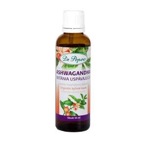 Ashwagandha (Vitánie snodárná), originální bylinné kapky, 50 ml (Pro dobrý spánek, duševní zdraví a zmírnění stresu. Doplněk stravy.)