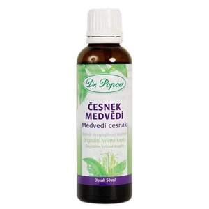 Česnek medvědí, originální bylinné kapky, 50 ml (Pro zdravou činnost srdce, tlaku, správnou činnost střev, skvělý při nachlazení. Doplněk stravy.)