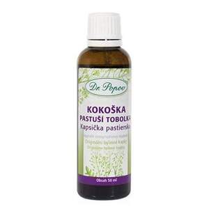 Kokoška pastuší tobolka, originální bylinné kapky, 50 ml (Harmonický průběh menstruace, celkové zdraví ženských orgánů, hormonální nerovnováha v pubertě a klimakteriu. Doplněk stravy.)