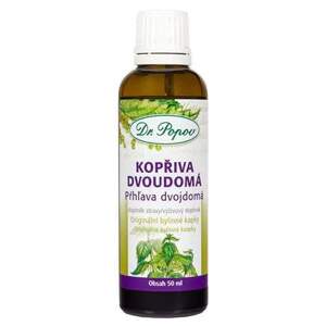 Kopřiva dvoudomá, originální bylinné kapky, 50 ml (K osvěžení a pročištění těla a ledvin. Podporuje vylučování vody, imunitu, zdravé klouby. Doplněk stravy.)