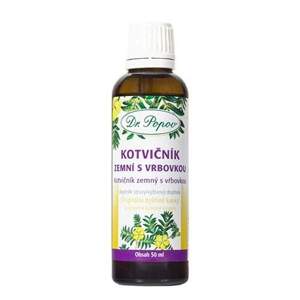 Kotvičník zemní s vrbovkou, originální bylinné kapky, 50 ml (Podporuje zdravou hormonální aktivitu (díky kotvičníku) a prostatu (díky vrbovce). Doplněk stravy.)