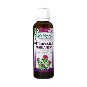 Ostropestřec mariánský, originální bylinné kapky, 50 ml (Vynikající jaterní bylina. Pro zdravé fungování jater, jejich pročištění a ochranu. Doplněk stravy.)