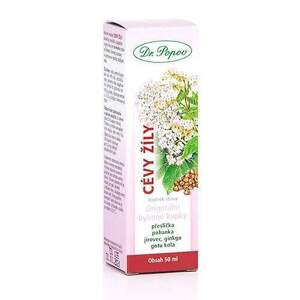 Cévy – žíly, originální bylinné kapky, 50 ml (Pro zdravou činnost cévní soustavy a odstranění pocitu těžkých nohou (díky gotu kole). Doplněk stravy.)
