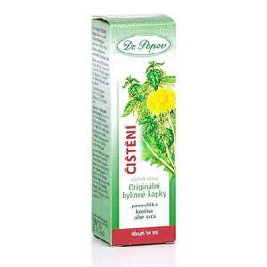 Čištění, originální bylinné kapky, 50 ml (Pro očistu a k celkovému osvěžení těla (díky kopřivě). Doplněk stravy.)