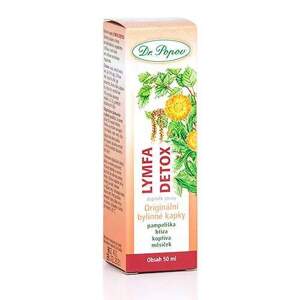 Lymfa – detox, originální bylinné kapky, 50 ml (Pro efektivní detoxikaci, zdravé odvodnění a celkovou očistu těla (díky kopřivě a bříze). Doplněk stravy.)