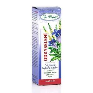 Odkyselení, originální bylinné kapky, 50 ml (Pro udržení pH rovnováhy (díky andělice) a zdravou funkci trávicí soustavy (díky hořci). Doplněk stravy.)