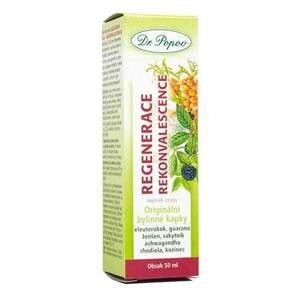 Regenerace rekonvalescence, originální bylinné kapky, 50 ml (Ideální kombinace bylin pro zotavení a posílení organismu. Doplněk stravy.)