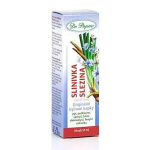 Slinivka – slezina, originální bylinné kapky, 50 ml (Podporuje zdravé trávení (díky fenyklu, dobromyslu a puškvorci). Doplněk stravy.)