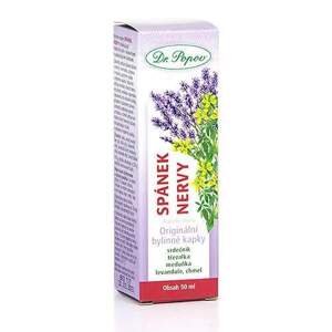 Spánek – nervy, originální bylinné kapky, 50 ml (Pro kvalitní spánek, relaxaci a duševní pohodu (díky třezalce, meduňce a levanduli). Doplněk stravy.)