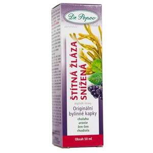 Štítná žláza snížená, originální bylinné kapky, 50 ml (Pro správnou činnost štítné žlázy a produkci hormonů. Doplněk stravy.)