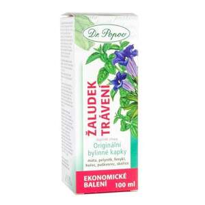 Žaludek – trávení, originální bylinné kapky, 100 ml (Pro zdravé fungování trávicí soustavy (díky mátě, pelyňku a fenyklu). Doplněk stravy)