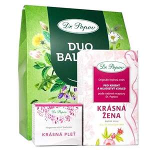 DUO Balíček PRO KRÁSNOU ŽENU (Dárkový balíček pro svěží a mladistvou pokožku.)