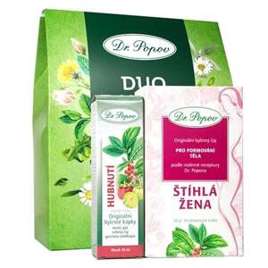 DUO Balíček ŠTÍHLÁ ŽENA (Dárkový balíček pro formování těla a ladné křivky.)