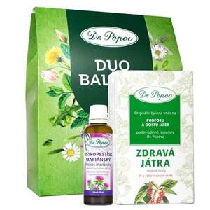 DUO Balíček ZDRAVÁ JÁTRA (Dárkový balíček pro posílení a regeneraci jater.)