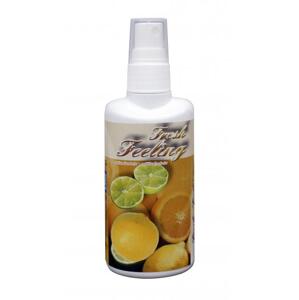 FRESH FEELING POMERANČ 80ml (Osvěžovač vzduchu se směsí rostlinných silic a extraktu z pomerančové kůry, který lze doporučit proti únavě.)