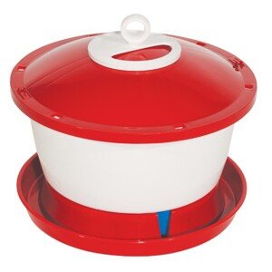 TOPTRADE napáječka plastová, kbelíková, s plovákem, pro kuřata, 6 l (TOPTRADE napáječka plastová, kbelíková, s plovákem, pro kuřata, 6 l)