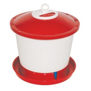 TOPTRADE napáječka plastová, kbelíková, s plovákem, pro kuřata, 9 l (TOPTRADE napáječka plastová, kbelíková, s plovákem, pro kuřata, 9 l)