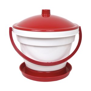 TOPTRADE napáječka plastová, kbelíková, s plovákem, pro kuřata, 12 l (TOPTRADE napáječka plastová, kbelíková, s plovákem, pro kuřata, 12 l)
