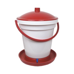 TOPTRADE napáječka plastová, kbelíková, s plovákem, pro slepice, 18 l (TOPTRADE napáječka plastová, kbelíková, s plovákem, pro slepice, 18 l)