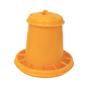 TOPTRADE krmítko plastové, tubusové, pro drůbež, 2,25 l (TOPTRADE krmítko plastové, tubusové, pro drůbež, 2,25 l)