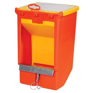 TOPTRADE krmítko závěsné, na sypké krmivo, s násypkou a krytkou, 3 l (TOPTRADE krmítko závěsné, na sypké krmivo, s násypkou a krytkou, 3 l)