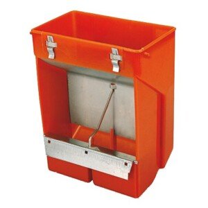 TOPTRADE krmítko závěsné, na sypké krmivo, s násypkou, bez krytky, 4 l (TOPTRADE krmítko závěsné, na sypké krmivo, s násypkou, bez krytky, 4 l)