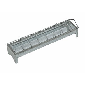TOPTRADE krmítko pozinkované, se sklopnou mřížkou, pro mláďata drůbeže, 300 x 75 x 65 mm (TOPTRADE krmítko pozinkované, se sklopnou mřížkou, pro mláďata drůbeže, 300 x 75 x 65 mm)