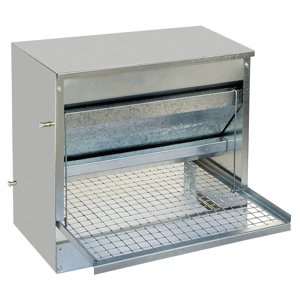 TOPTRADE krmítko pozinkované, nášlapné, automatické, pro slepice, 10 kg (TOPTRADE krmítko pozinkované, nášlapné, automatické, pro slepice, 10 kg)