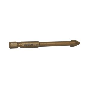 TOPTRADE vrták do skla, keramiky a dlažby, O 8 mm x 80 mm, stopka Hex (TOPTRADE vrták do skla, keramiky a dlažby, O 8 mm x 80 mm, stopka Hex)