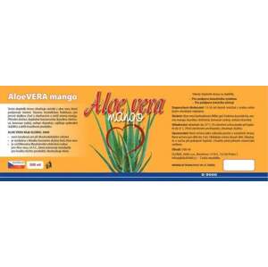 Aloe VERA mango 500ml (Aloe vera s příchutí mango.)