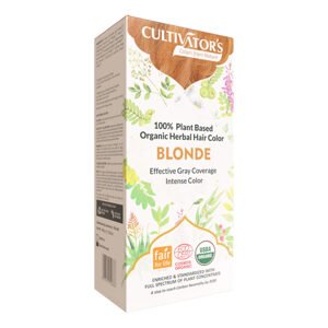 CULTIVATOR 100% přírodní Barva na vlasy 3 - Blond (100% přírodní Barva na vlasy 3 - Blond je revitalizující barva na vlasy, šetrná k životnímu prostředí bez jakýchkoliv syntetických látek. )