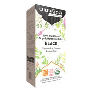 CULTIVATOR 100% přírodní Barva na vlasy 12 - Černá (100% přírodní Barva na vlasy 12 - Černá je revitalizující barva na vlasy, šetrná k životnímu prostředí bez jakýchkoliv syntetických látek. )