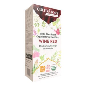CULTIVATOR 100% přírodní Barva na vlasy 14 - Vínově Červená (100% přírodní Barva na vlasy 14 - Vínově Červená je revitalizující barva na vlasy, šetrná k životnímu prostředí bez jakýchkoliv syntetických látek. )