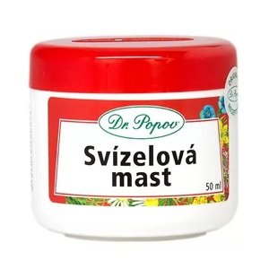 Dr. Popov Svízelová mast 50 ml (Pro mladistvý vzhled, pružnost a pevnost pokožky, k ochraně pleti při nepříznivém počasí, vhodná i pro muže.)