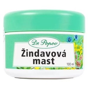 Dr. Popov Žindavová mast 100 ml (K péči o vnější anální oblast (opruzeniny, vnější hemoroidy). Zvláčňuje, osvěžuje, stahuje a regeneruje.)
