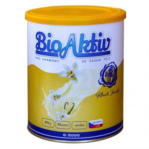 BIOAKTIV KLASIK FAMILY VANILKA (Doplněk stravy v prášku spříchutí vanilky. Stimulační a regenerační přípravek s kulturou Lactobacillus acidophilus.)