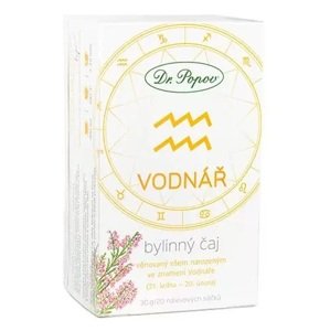 Bylinný čaj VODNÁŘ, 30 g (Věnovaný všem narozeným ve znamení Vodnáře (21.1. - 20.2.). Bylinný porcovaný čaj, 30 g.)