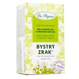 Oční čaj Bystrý zrak®, porcovaný, 30 g (Pro zdravý stav zraku (díky světlíku lékařskému).  )