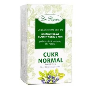 Cukr normal, porcovaná směs, 30 g (Bylinná směs pro udržení zdravé hladiny cukru v krvi. (Doplněk stravy))
