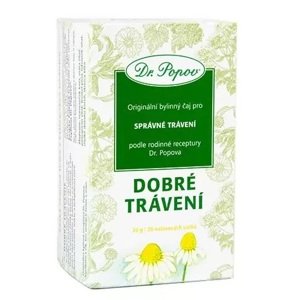 Dobré trávení, porcovaný čaj, 30 g (Bylinný čaj pro správné trávení a pohyblivost střev.)