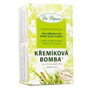 Křemíková bomba®, porcovaný čaj, 30 g (Pro zářivou pleť, zdravý stav pokožky, pevné vlasy a nehty (díky přesličce a kopřivě).  )