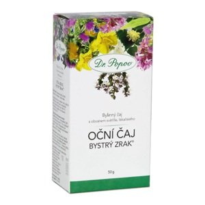 Oční čaj Bystrý zrak®, sypaný, 50 g (Pro zdravý stav zraku (díky světlíku lékařskému).  )