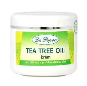 Tea Tree Oil krém, 50 ml (Zklidňující, čistící a výživný krém s obsahem Tea Tree oleje, D-Panthenolu a vitamínu E.)