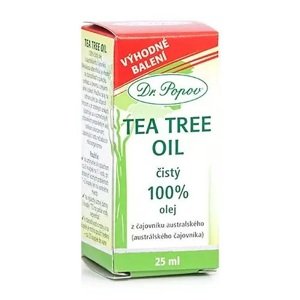 Tea Tree Oil 100%, 25 ml (100% čistý Tea Tree Oil s antiseptickými účinky, v nejvyšší možné kvalitě.)