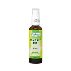 Tea Tree Oil spray, 50 ml (Bylinný balzám k regeneraci a dezinfekci nohou, při nadměrném pocení. Tea Tree Oil Dr. Popova má antiseptické účinky.)